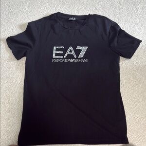 Emporio Armani Black Short Sleeve Tee